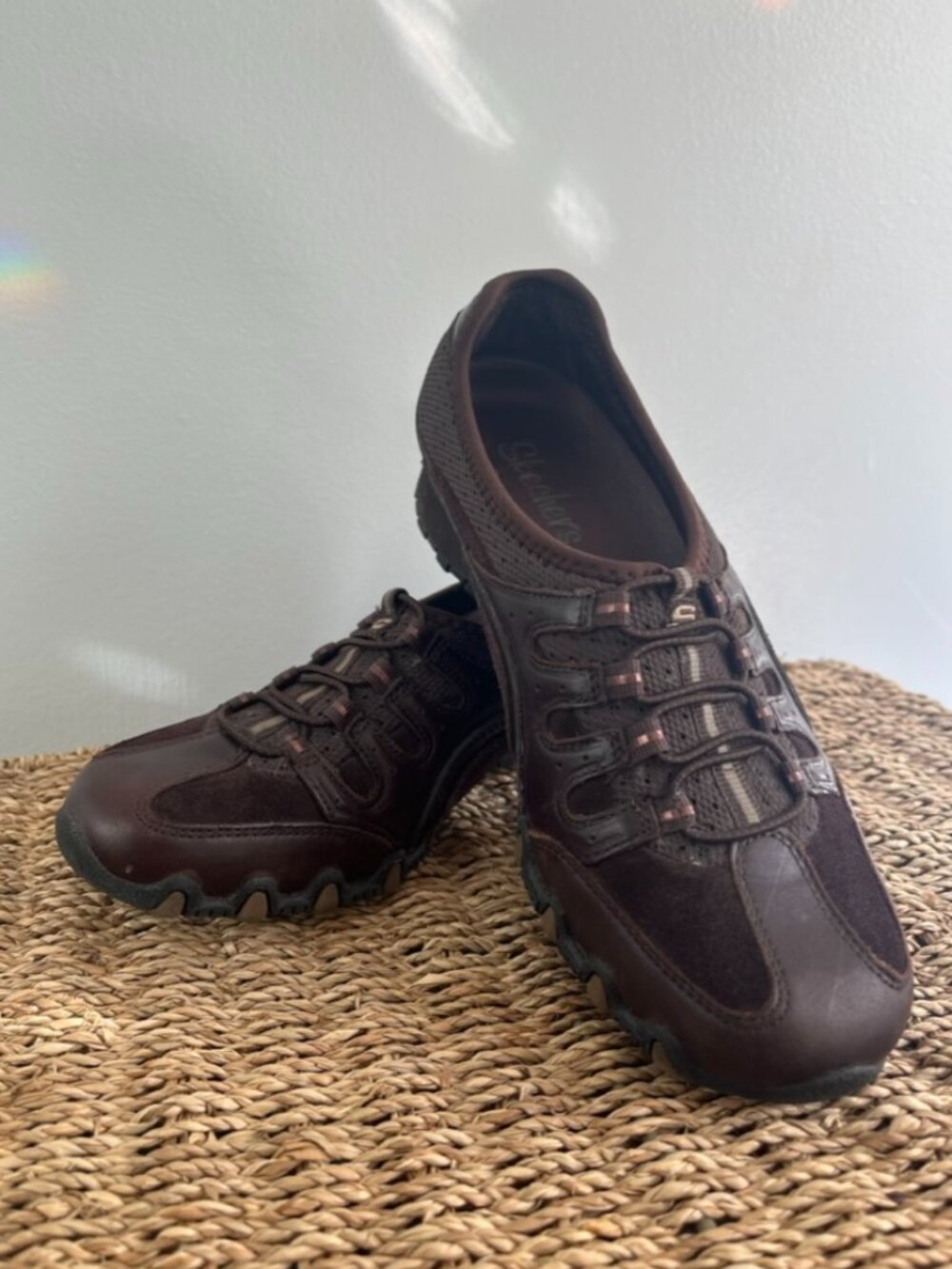 Skechers Brown slip-on shoes size 6.5